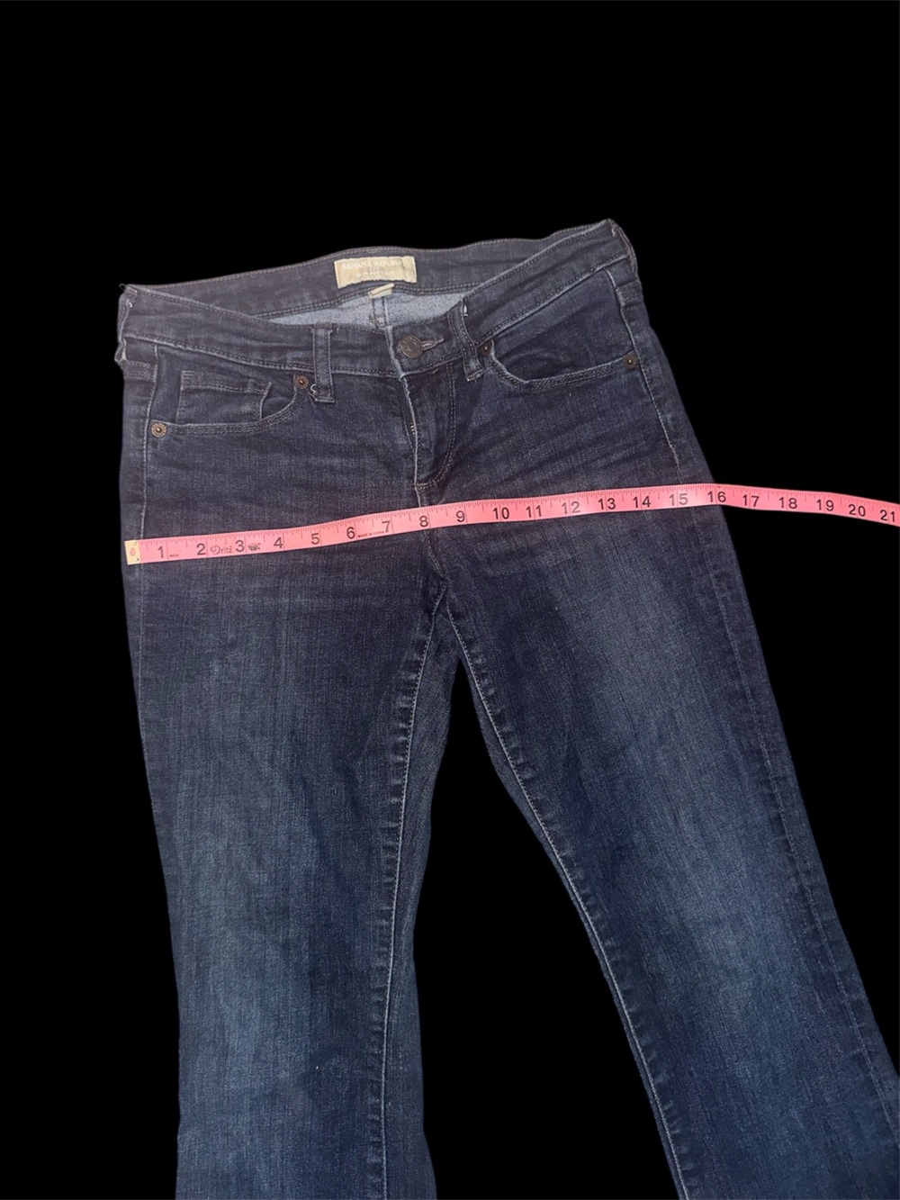 Banana Republic Slim Straight Jeans - Dark Blue Wash - Picture 5 of 8